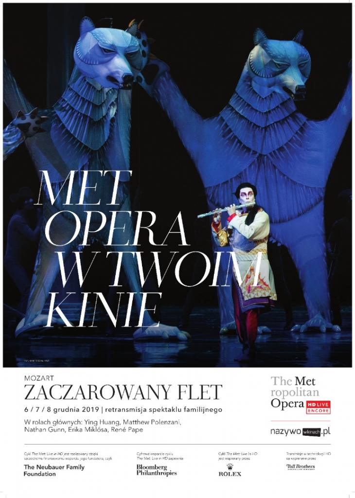 Sztuka na Ekranie: Zaczarowany flet Mozarta – opera familijna