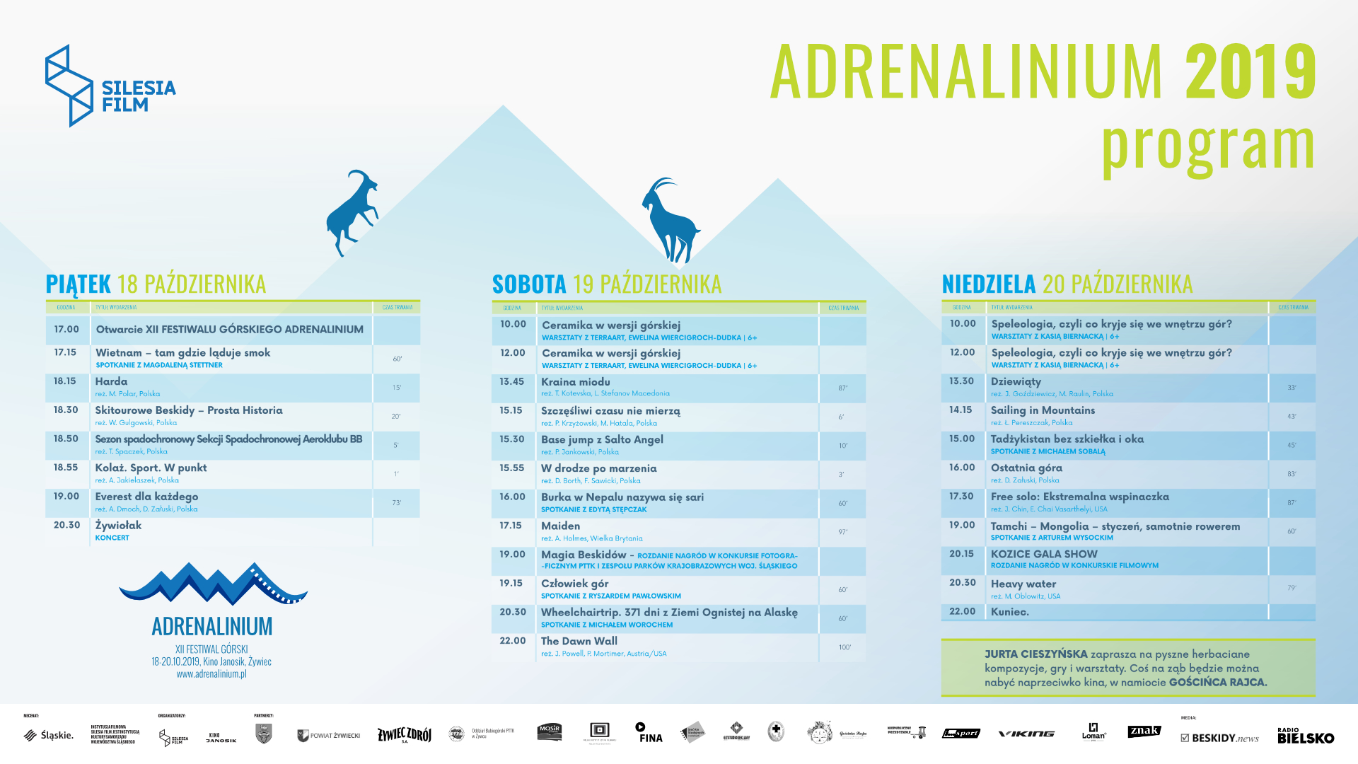 plansza adrenalina 2019 – pełen program – GOTOWE