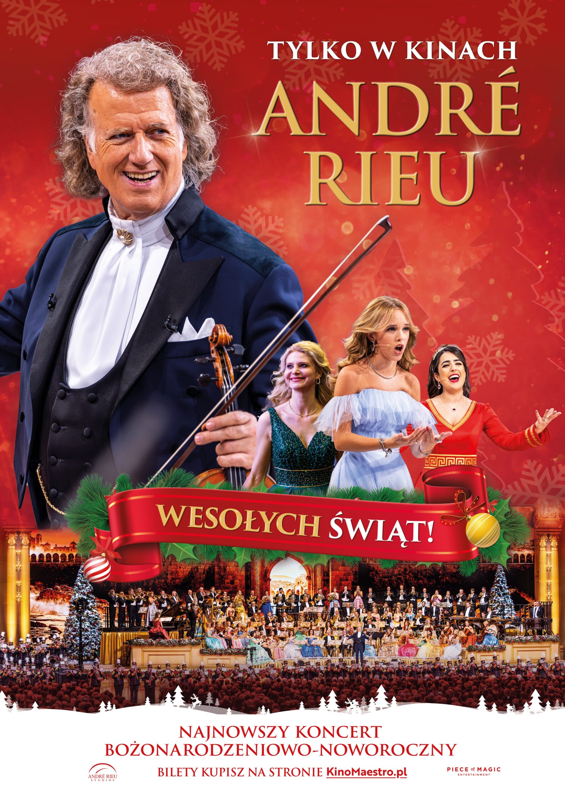 Sztuka na Ekranie: André Rieu. Wesołych Świąt! Najnowszy koncert bożonarodzeniowo-noworoczny