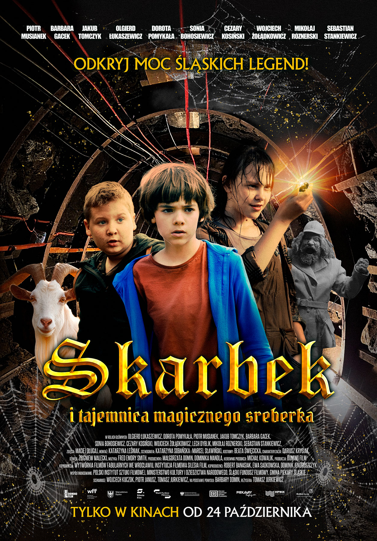 Skarbek i tajemnica magicznego sreberka + spotkanie z reż. Tomaszem Jurkiewiczem